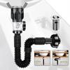 Stainless Steel Universal Drain Pipe Wash Basin Drain Pipe Kitchen Toilet Deodorant and Leak-proof Accessories Complete Set
