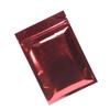100Pcs Aluminum Foil Food Bags Resealable Zipper Zealed Pouches for Beans Chocolate Cookies Nuts Dried Fruit Electronics