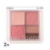 Peripera Ink Pocket Shadow Palette 23AD Soft Berry, 7 Sun-kissed Seasonal Spring Strawberries, 2 Pcs