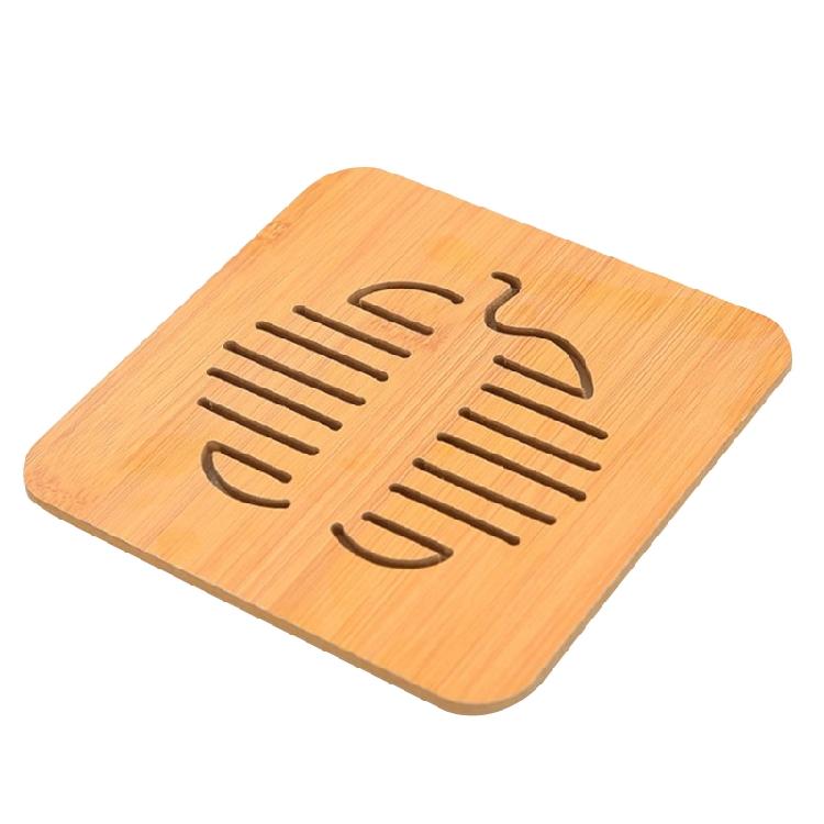 Wooden Material Cup Coasters Placemats Heat Resistant Drink Mat Table Decoration