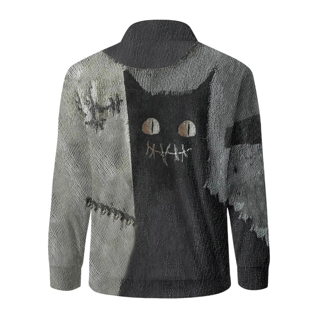 Herren-Sweatshirt mit Stehkragen ist ein lässiges Outdoor-Sweatshirt-Oberteil