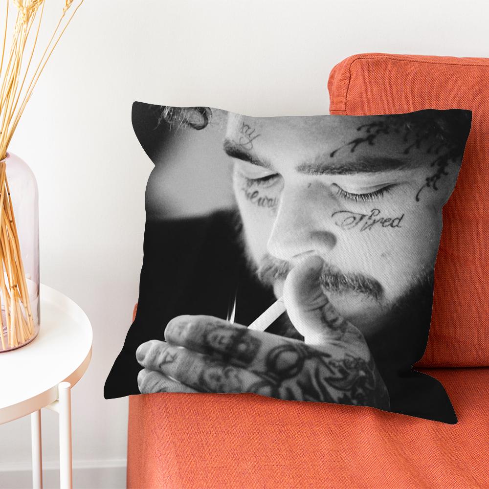P-Post Malone Better Now Pillow Case Pillow Case Living Room Sofa Cushion Cover Suitable For Home Bedroom Room Decoration
