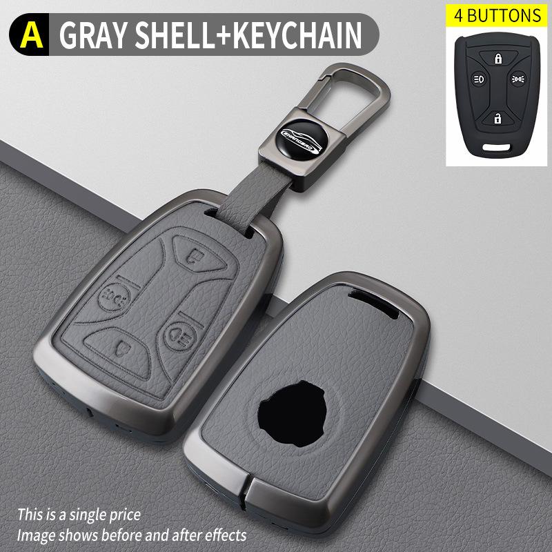 Scania A-Type Elephant Grey Car Key Case