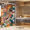 Anime Toilet B-Bound H-Hanako Kun Shower Curtain - Water-Repellent And Leak-Resistant, Mold And Mildew Resistant For