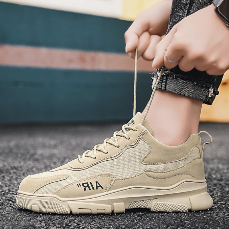 Outdoor Men Mesh Breathable Sport Shoes 2024 Summer Anti-slip Wear-resistant Running Shoes Old Dad Shoe Sneakers Tenis Masculino