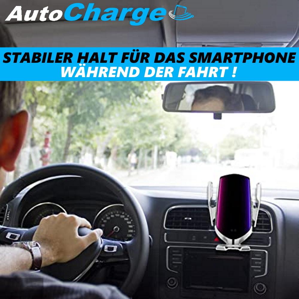 AutoCharge Qi Car Wireless Charger Mobile Phone Holder Car Wireless Charger