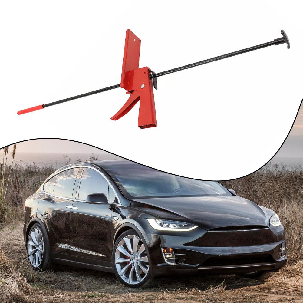 Car Brake Tool Adjustable Pedal Tool Grip Trigger Feature Repair And Maintenance Tool Rubber Non-Slip Foot For Accelerator Pedal