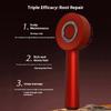 Scalp Massage Comb Red Light 3 Modes Rechargeable Hair Care Comb with Liquid Applicator 72 Round Teeth for Scalp Relaxation