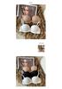 Sexy Seamless Women's Underwear: Half Cup, Supportive, Thin Upper, Thick Lower, With Steel Ring.