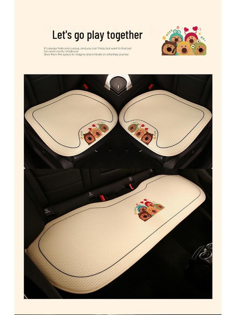 Universal Cartoon Car Seat Cushion for Four Seasons, Fits Sihao Fairy A5, AiPao E50A, E40X, X4
