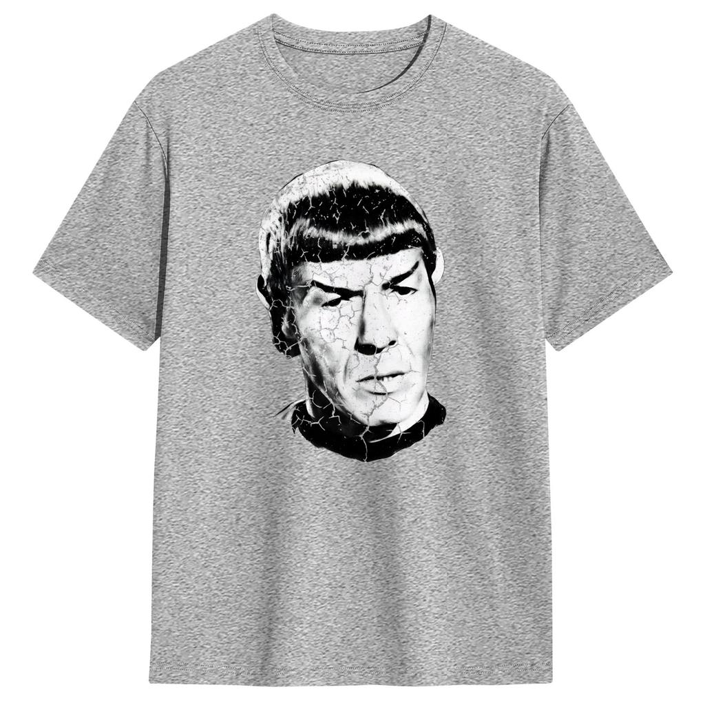 Oversized T Shirt Summer Mr Spock Enterprise Vulcan Stars Treks Fashion T Shirts Cotton Tshirt for Men Classic Short Sleeve Tops