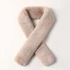 Lara Fur Scarf Petit-Beige