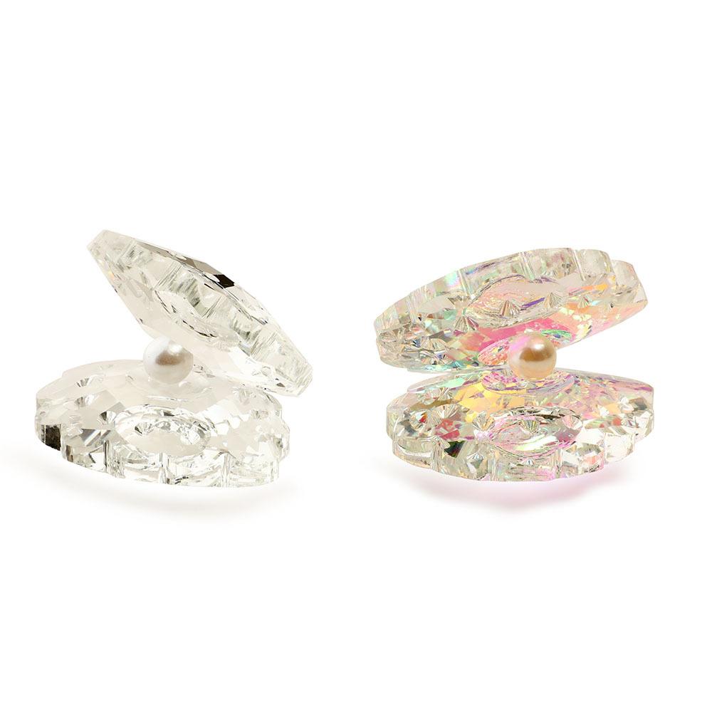 Şeffaf Kristal Midye İnci Kabukları Doğum Günü Hediyesi Ev Ofis Kristal El Sanatları Süsler