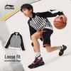 Li-Ning Youth Long Sleeve Loose Fit Sport Polo Shirt