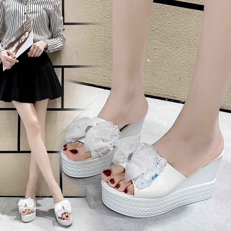 2024 Summer New Style Arrived Sexy Platform Wedges Sandals Women Fashion High Heels Female Slippers Women's Fish Mouth Sandals