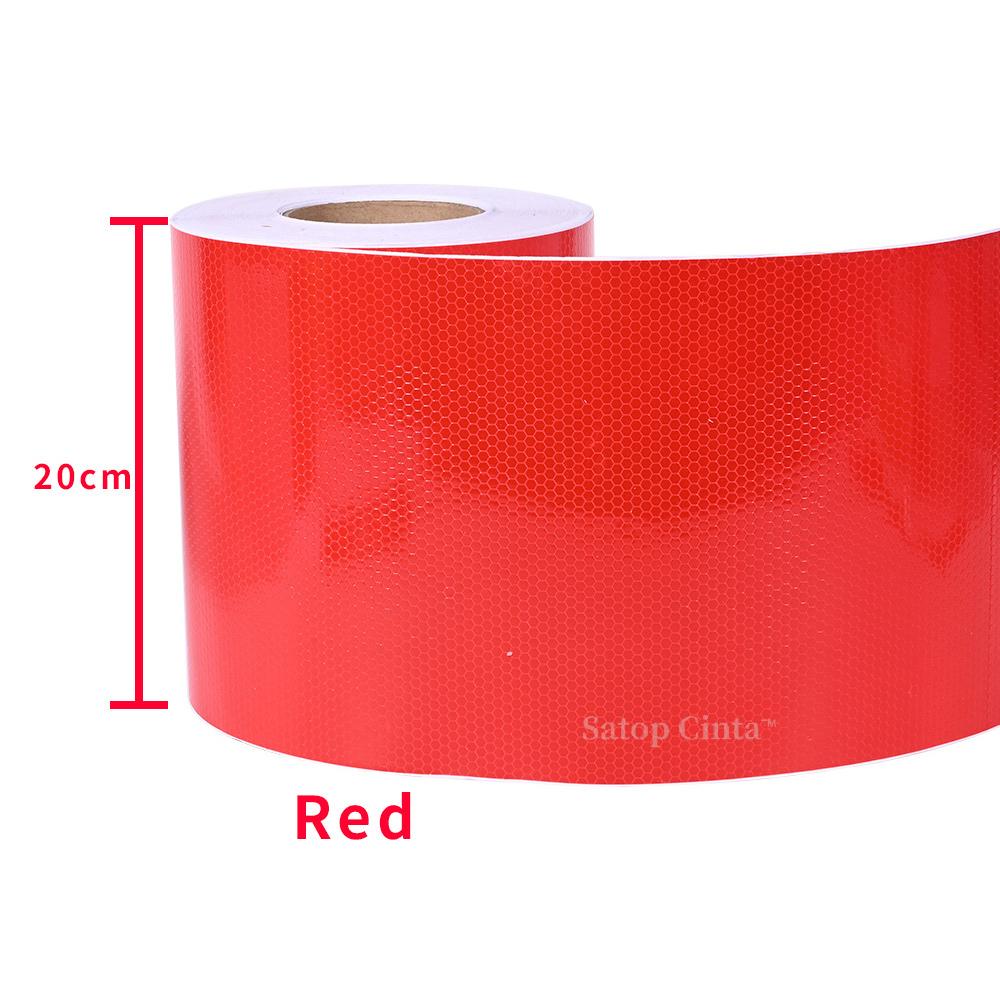 

20смx5м Желтые Красные Светоотражающие Наклейки Предупреждающие Безопасные Самоклеящиеся Светоотражатели Защитная Лента Пленка Ленты Для Автомобиля Мотоцикла Грузовиков