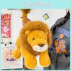 Plush Lion Sleep Pillow Cartoon Animal Decor For Kids And Adults