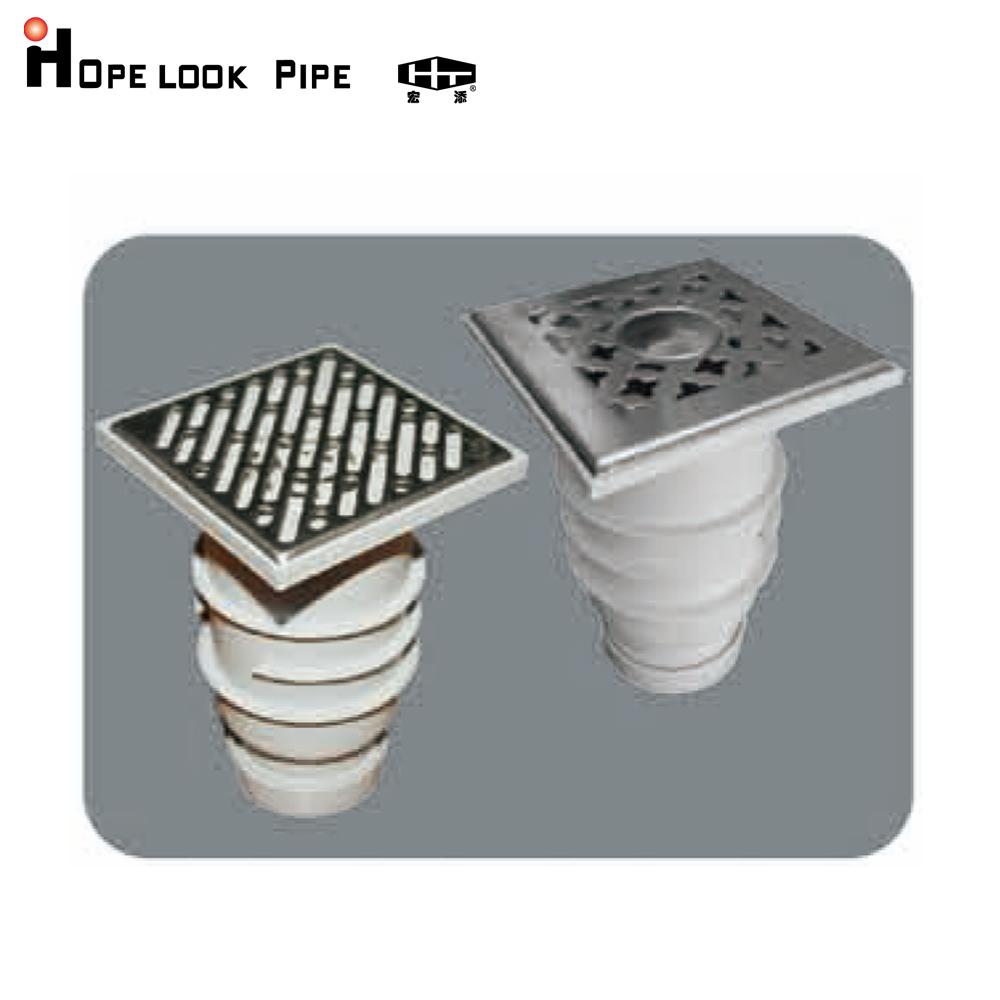 drain floor Best-selling Factory Outlet High Quality install easily DN200 drain floor bathroom (White,Other)