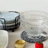 Anti-deformed Woven Tea Coaster Non-slip Cotton Line Table Coffee Woven Cup Pad Kitchen