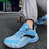 Basketball Shoes Men's Actual Combat Sneakers Student Children's Sneakers Women's Low-top Friction Sound Non-slip