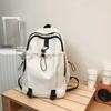 School Bag Female College Students Niche Design Sense Backpack Hiking Bag Versatile High Value Backpack Junior High School Girls