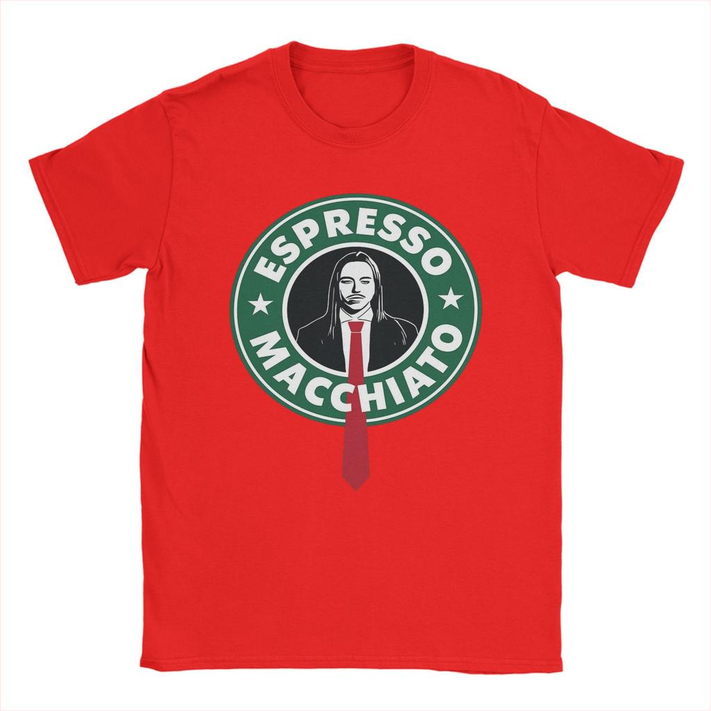 Espresso Macchiato Tommy Cash T-Shirts Men Crew Neck Couple T Shirts Estonia 2025 Eurovisions SongShort Sleeve Tee Shirt Clothes
