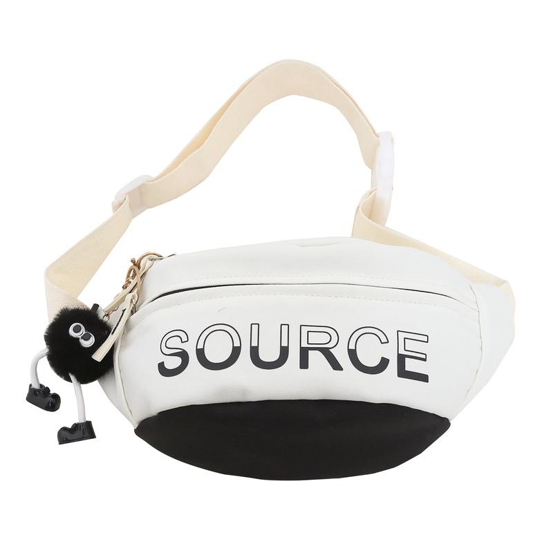 

Новая модная брендовая нагрудная сумка для мужчин, студенческая сумка через плечо для переноски, небольшой рюкзак для женщин, спортивный модный поясной рюкзак M