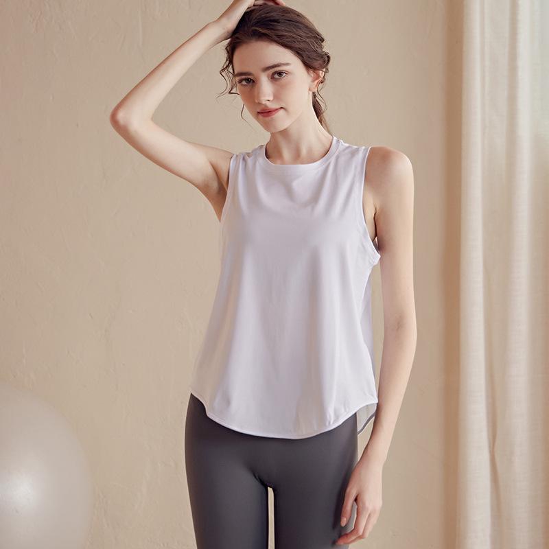 Summer Quick-Dry Mesh Sport Cover-Up: Women's Breathable Slimming Yoga Tank Top & Short-Sleeve T-Shirt