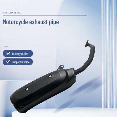 GY6 Motorcycle Exhaust Pipe Muffler - Ghost Fire Fuxi Qiaoge Xunying 125 Model