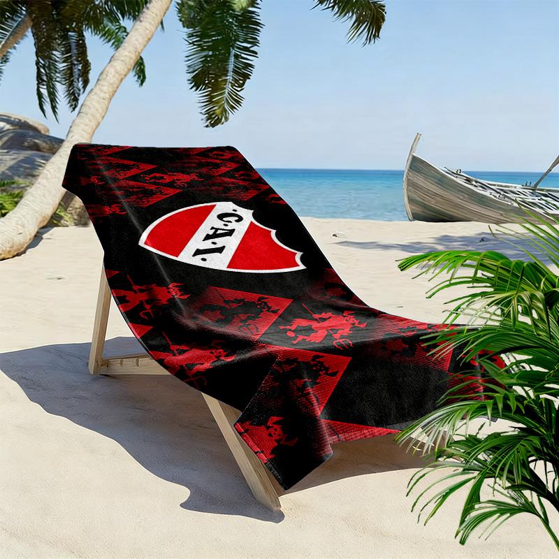 Club Atletico Independiente Print Beach Towel, Large Soft Quick Dry Towel for Beach Camping Swimming