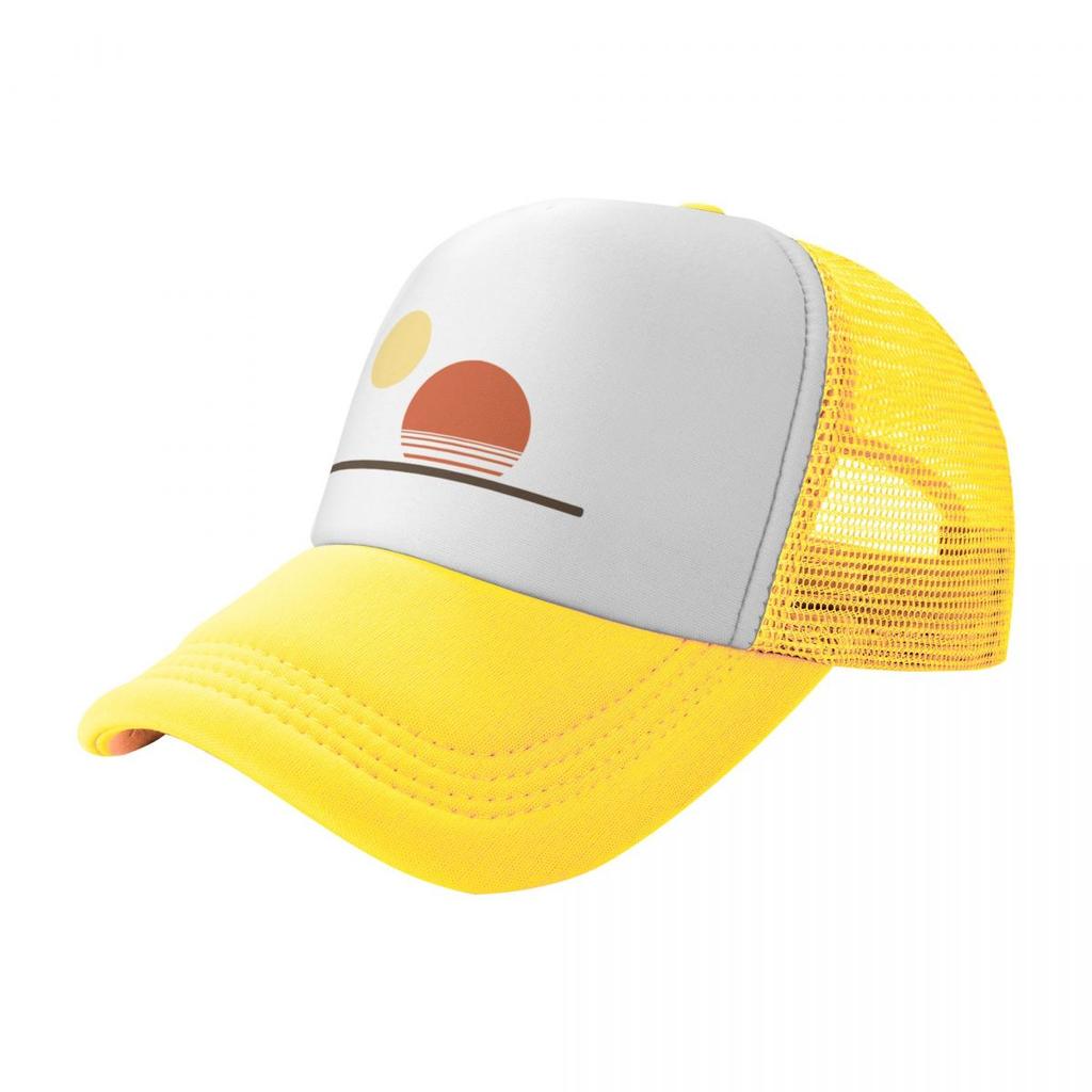 Binary Sunset Baseball Cap Funny Hats Luxury Hat Military Man Women S Mens