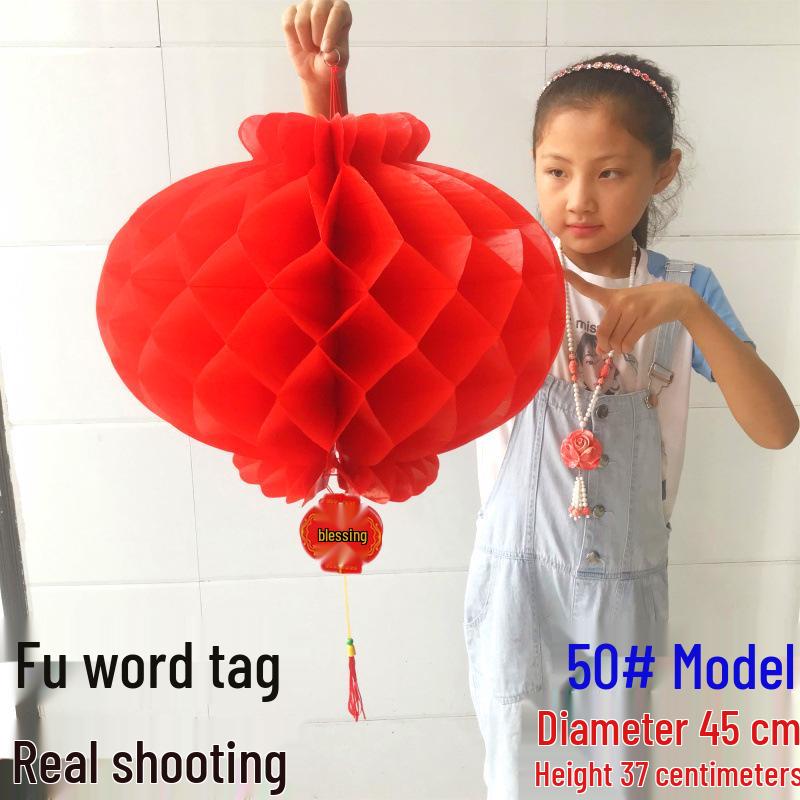 Red Lantern Ornaments for Weddings, New Year, Indoor Decor & Mall Displays