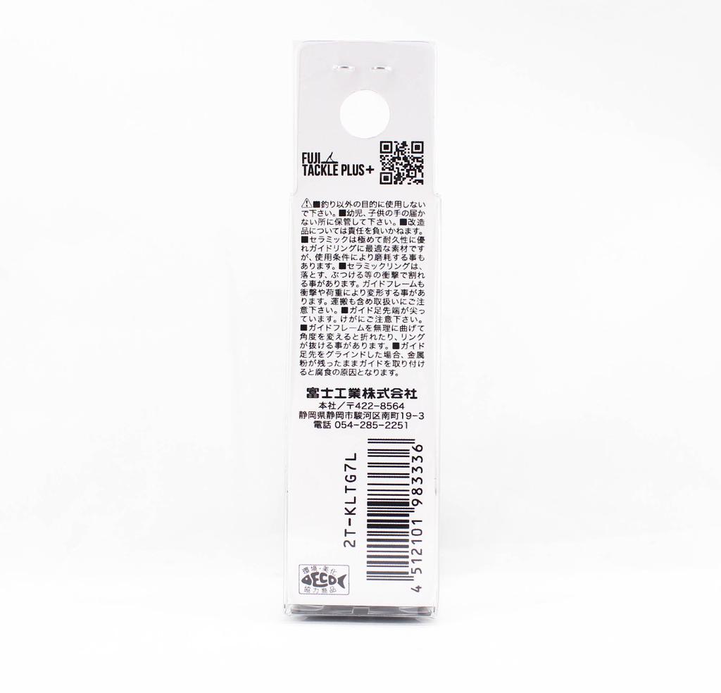 Fuji T-KLTG Size 7L Rod Guide Torzite Titanium K Frame X 1 (3336)