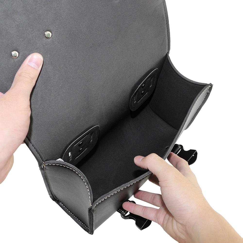 Motorrad-Satteltasche Modell Seite PU-Leder Gepäck Satteltasche Aufbewahrung Werkzeugtasche Für Harley Sportster XL883 XL1200 Universal xl 883