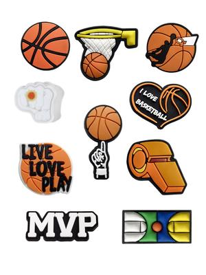 Jibbitz Basketball Sport Ball 10 Pcs Accessories Crocs Decoration