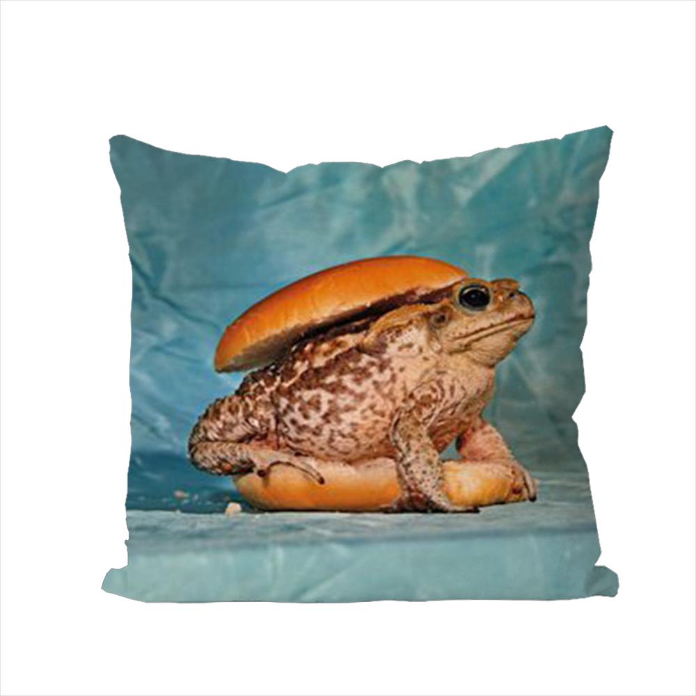 Cuscino Decorativo Quadrato in Peluche Stampa Double Face per Auto Divano Casa Copricuscino