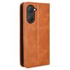 For Vivo Y28s 5G/T3 Lite 5G/Y03/Y18 4G/Y18e 4G Case Wallet Magnetic Closure Leather Retro Phone Cover