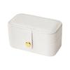 High-end Jewelry Storage Box Ring Pendant Earring Box Travel Portable PU Leather Jewelry Box Birthday Wedding Gift Box