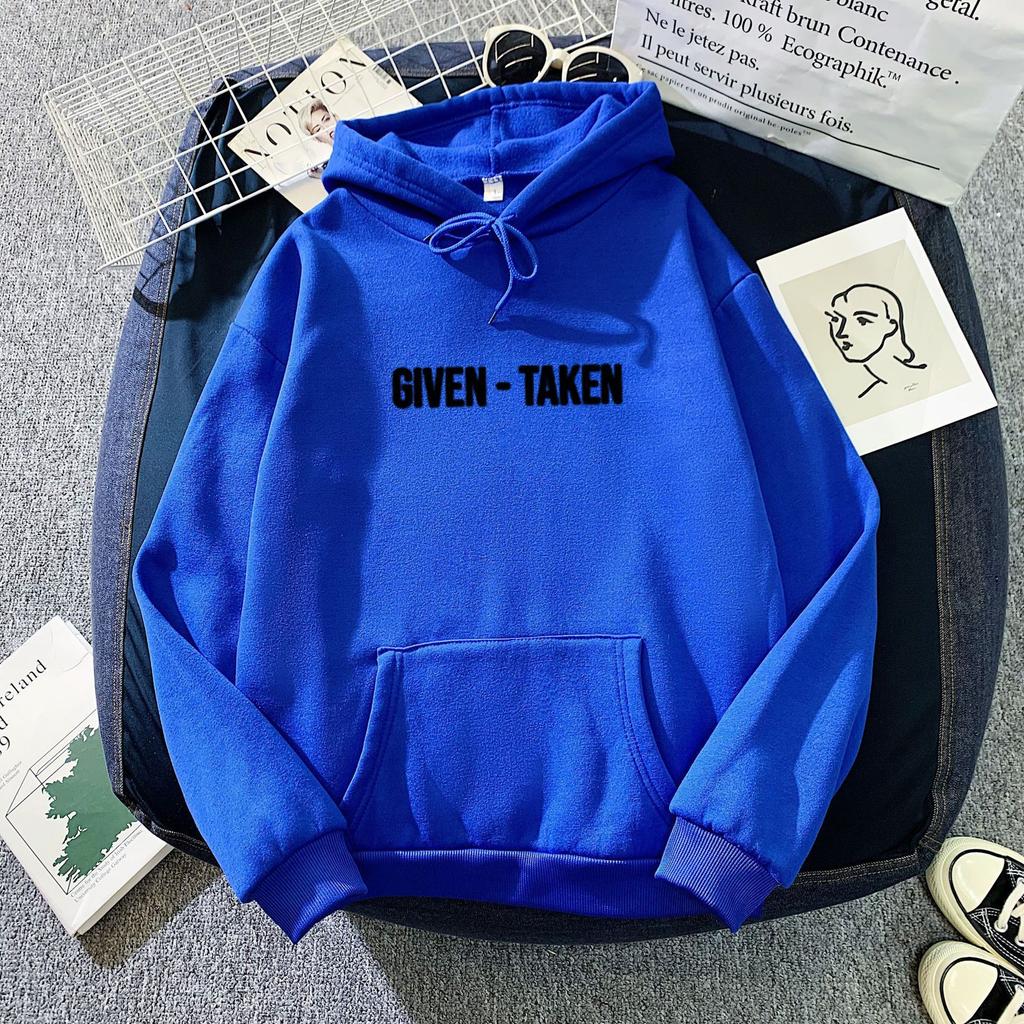 European and American Trendy Fashion Fleece Printed Hoodie Sweatshirt Unisex Autumn Winter Couple Loose Comfortable Sports Shirt
