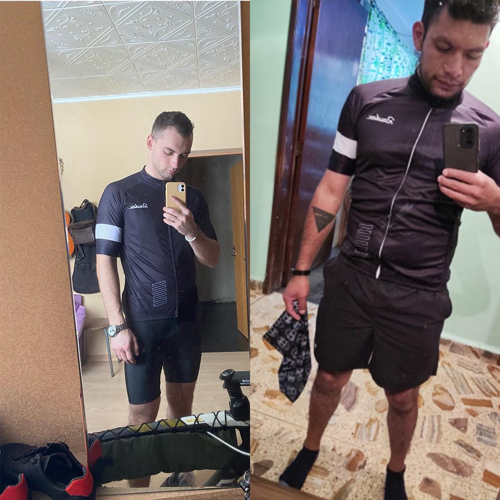 2026 Men Cycling Jersey Raudax Classic Black Cycling Racing Tops Short Sleeve Cyclist Clothes Shirt Maillot Summer Bicycle Bike Wear
