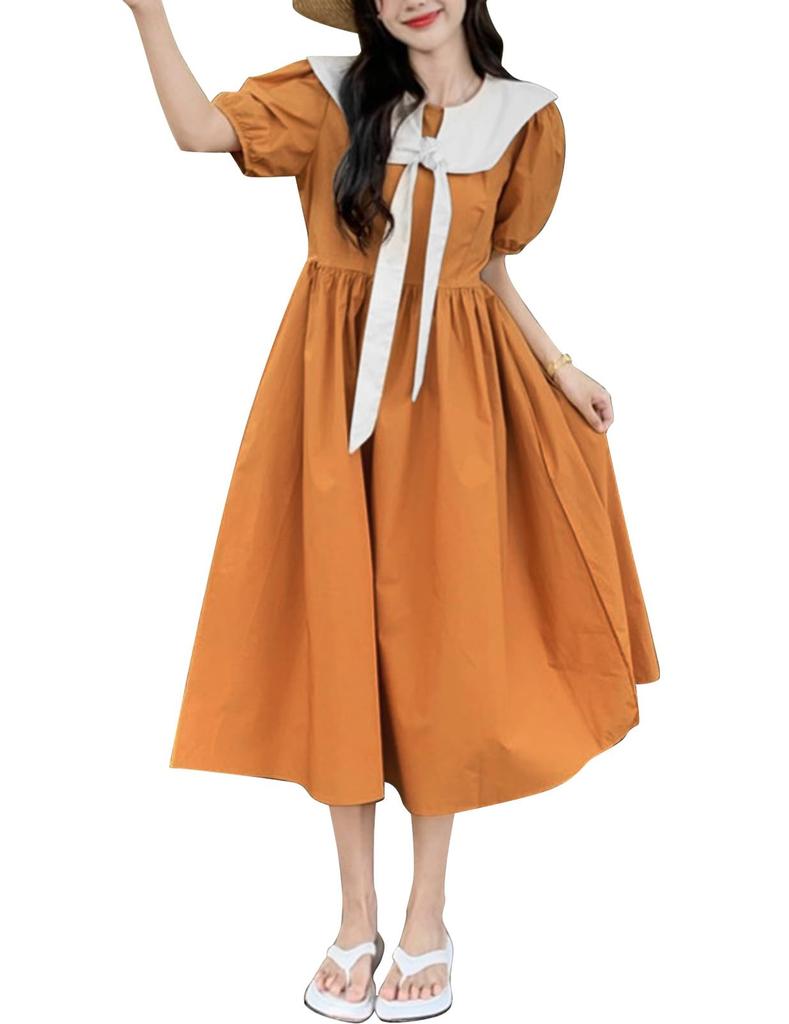 Sorosis Summer Mori Girl Party Plus Loose Short Retro 1950s Perfect for or Any Size 2XL Dress, Size, Fit, Sleeve, A-Line, Knee-Length, Flared,