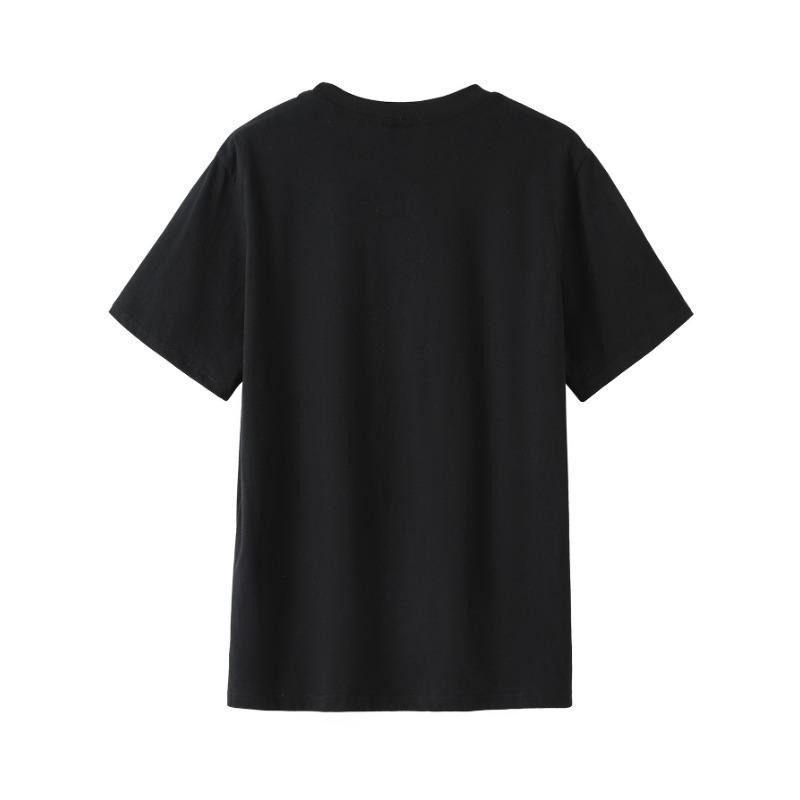 Taglie Europee T-shirt Casual Estiva da Uomo - Morbida, Traspirante Girocollo con Intricato Design di Lupo