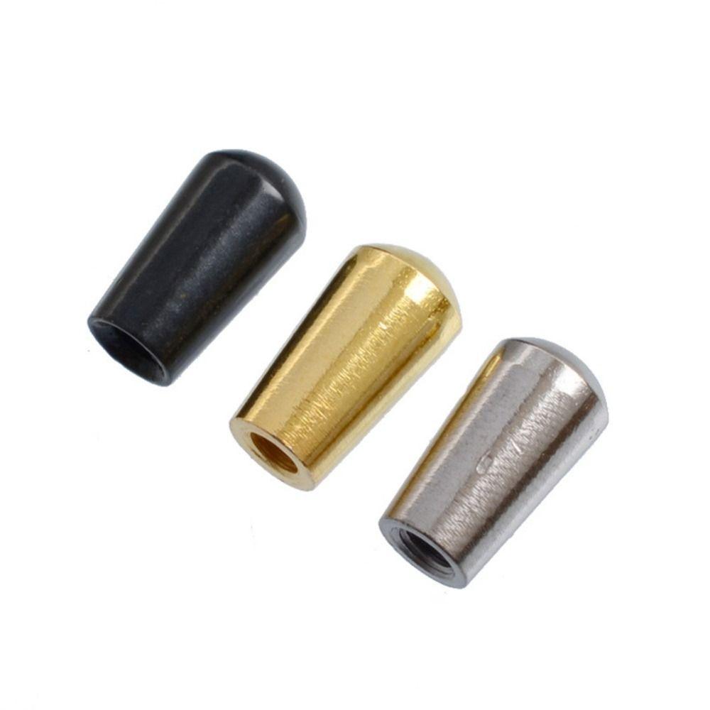 Switch Tip Replacement 3 Way Toggle Switch Tip Metal  Guitar Knob Tip Button   Concert