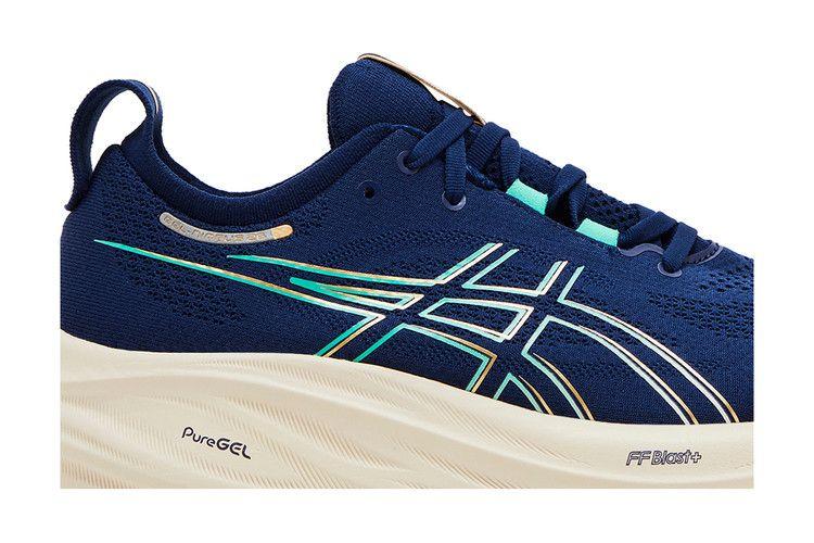 Women's Sneakers ASICS Gel-Nimbus 26 Blue Expanse Aurora Green (Women's) Blue Expanse/Aurora Green