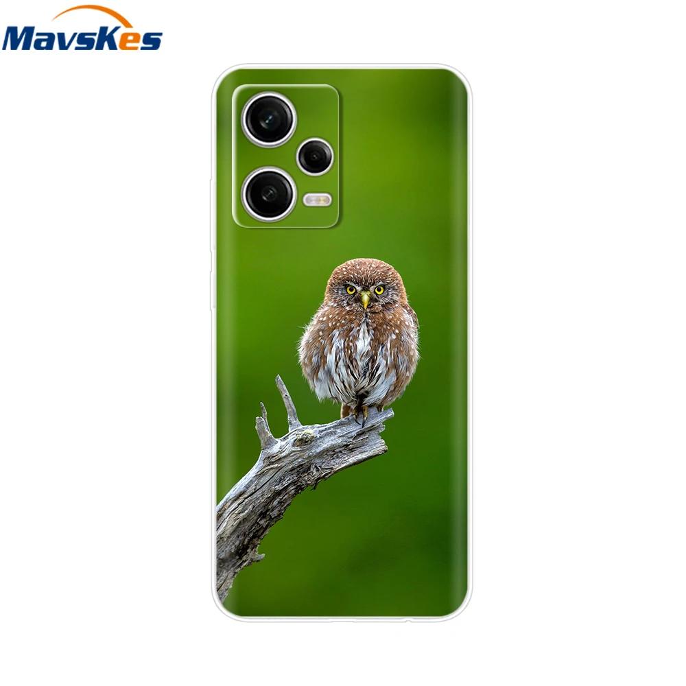 For Redmi Note 12 Pro Case Note12 Pro Cover Printed Silicone Phone Cover for Coque Xiaomi Redmi Note 12 Pro 5G Phone Case Funda