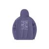 Anta Training Series Letter Print Knitted Pullover Sweatshirt Women Tops Moran-Purple 162337714-2