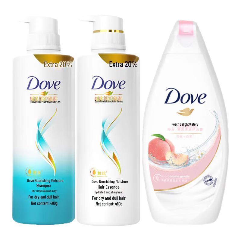 

Dove Nourishing & Moisturizing Hair & Body Care Set
