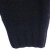 INVERALLAN British Wool Long Sleeve Sweater 40 Black Series Knit Men's Used