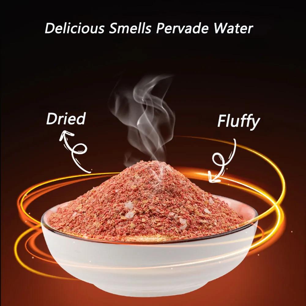 NEW Natural Bait Processed Fishing Food Strong Flavor Groundbait Attractant Additive Scent Feed for Carp Crucian Catfish