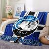 1pz Coperta in Flanella Personalizzata con Nome e Motivo Atalanta BC Adatta a Tutte le Stagioni per Arredamento Casa Calore e Comfort Regali Regalo per le Feste